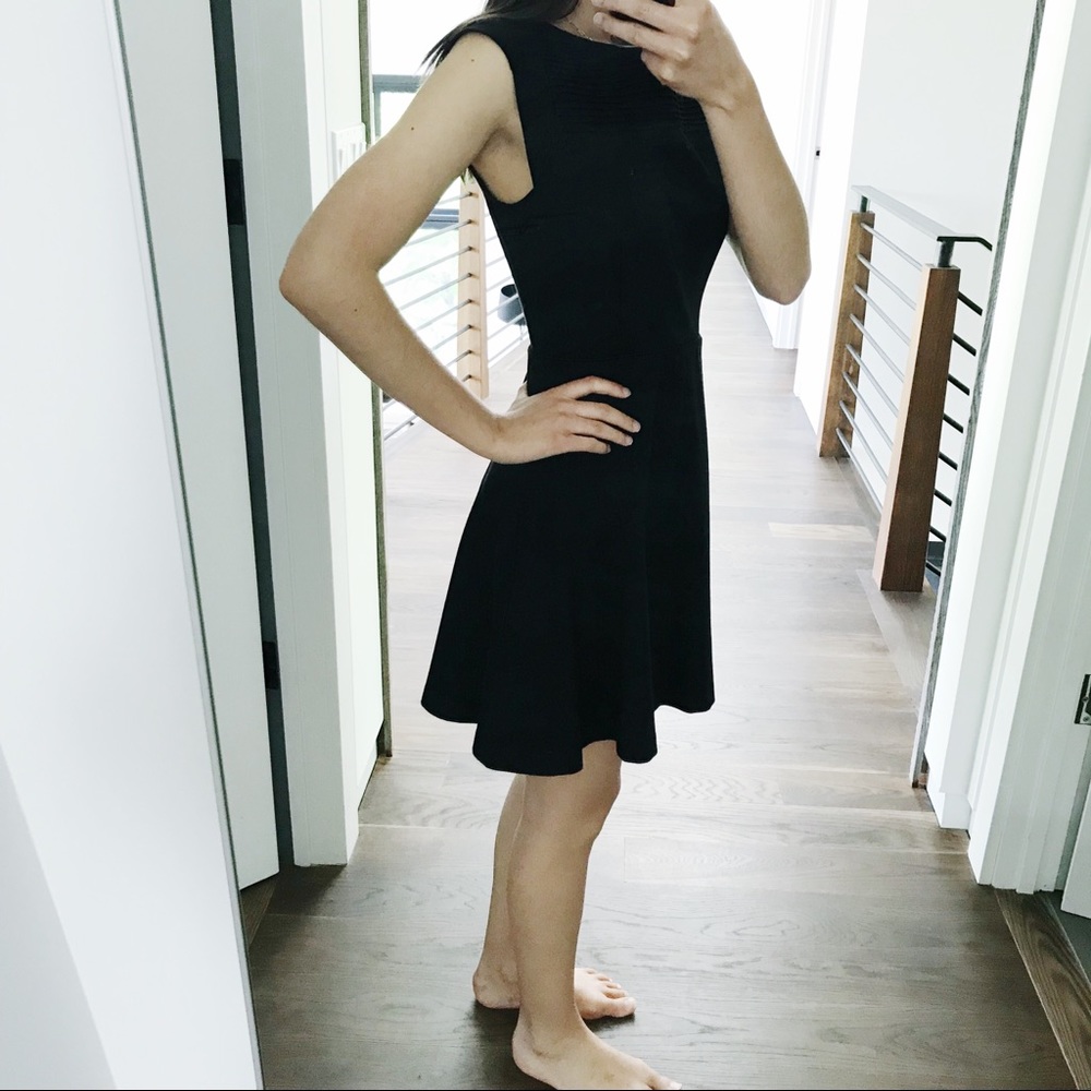 Banana Republic Black A-Line Dress - Picture 2 of 4